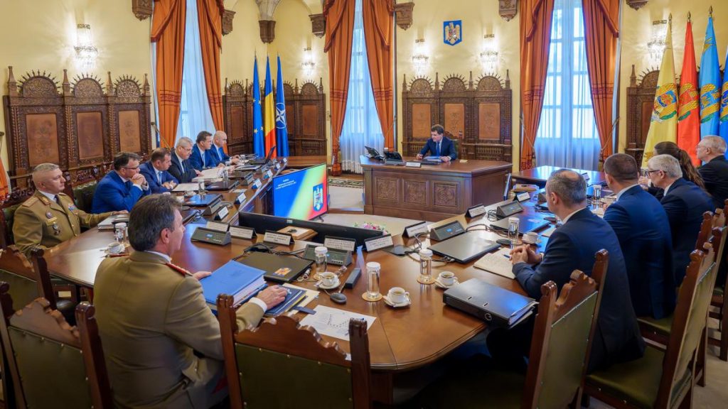 Sedinta CSAT despre doborarea dronelor suspecte in Romania