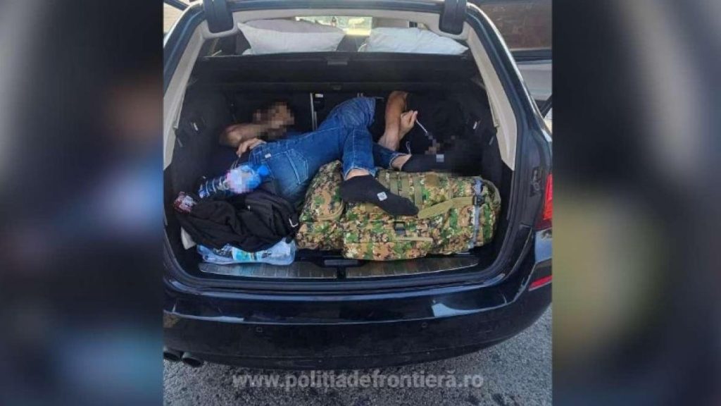sofer belgian arestat pentru introducerea a 5 migranti in romania