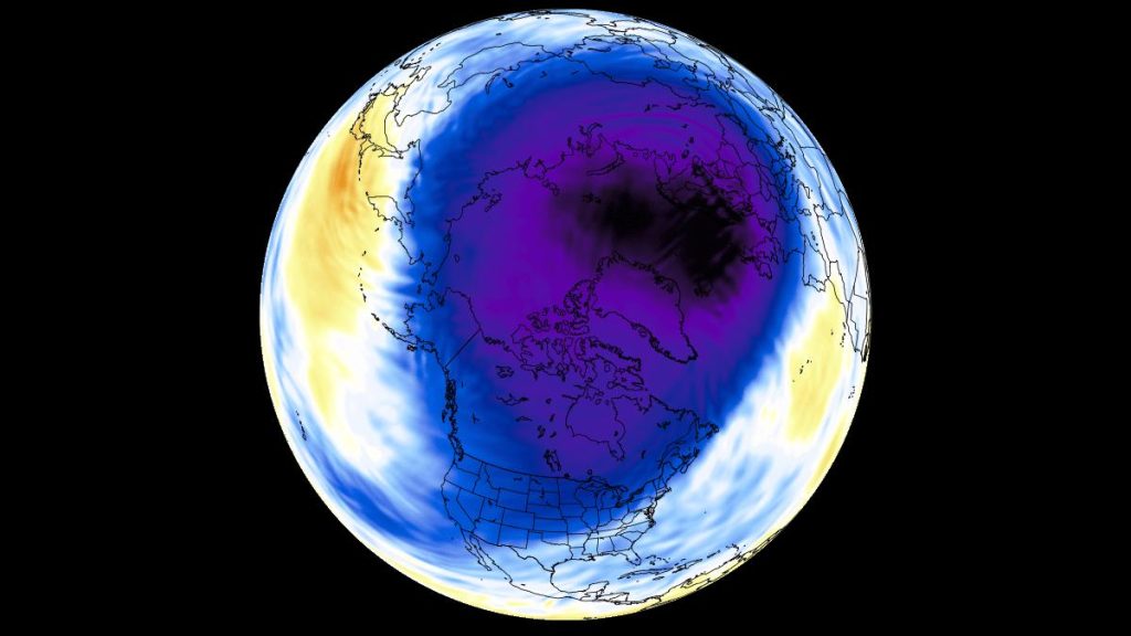 vortex polar nou iarna cu ger si ninsori abundente