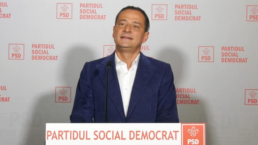 Daniel Baluta a fost ales candidatul PSD la Primaria Bucuresti