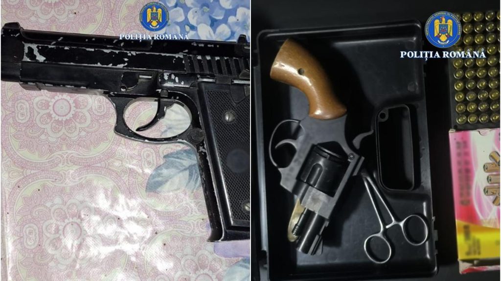 Doi minori inarmati cu pistol arestati in Timis