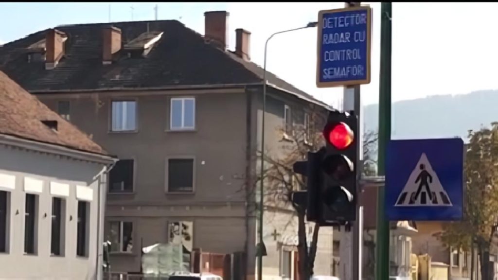 Primul oras din Romania cu semafoare care pedepsesc soferii vitezomani