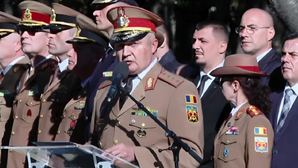 Seful Armatei Romane Se vorbeste despre razboi nu despre curaj