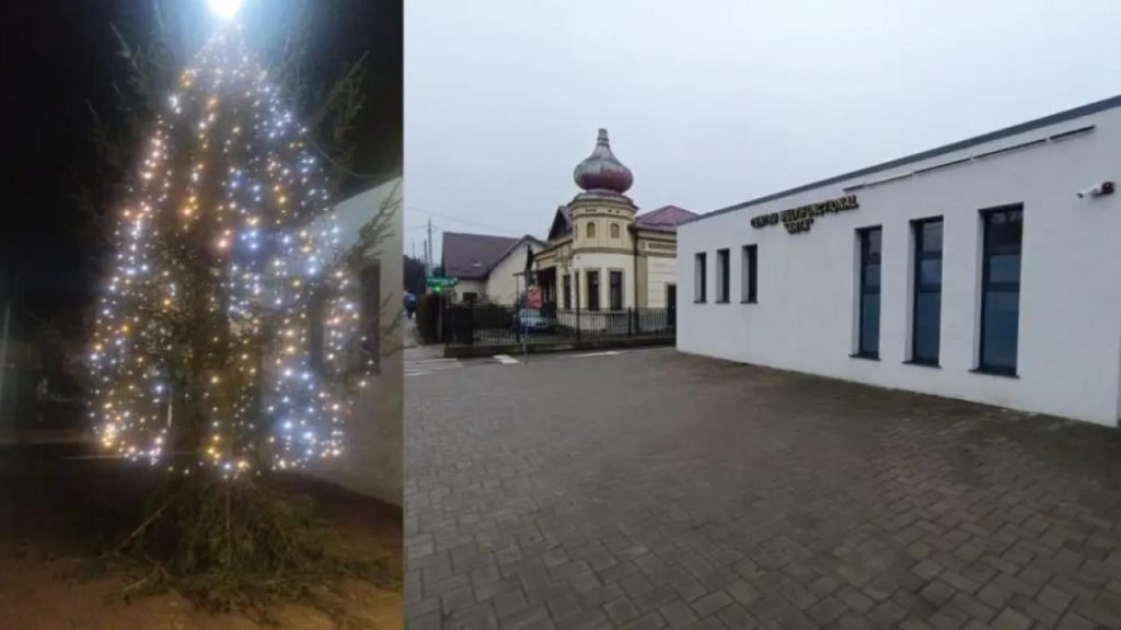 Bradul de Caciun din Suceava a disparut brusc