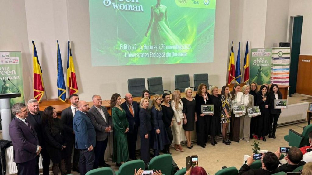 Gala „Green Woman” 2025: România recunoaște femeile ce aduc schimbare Gala Green Woman 2025 Romania recunoaste femeile ce aduc schimbare