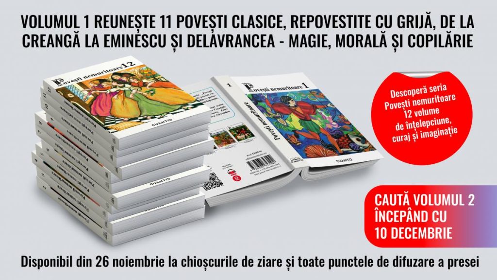 Povești nemuritoare – colecția ce unește generațiile prin magie. Povesti nemuritoare colectia ce uneste generatiile prin magie