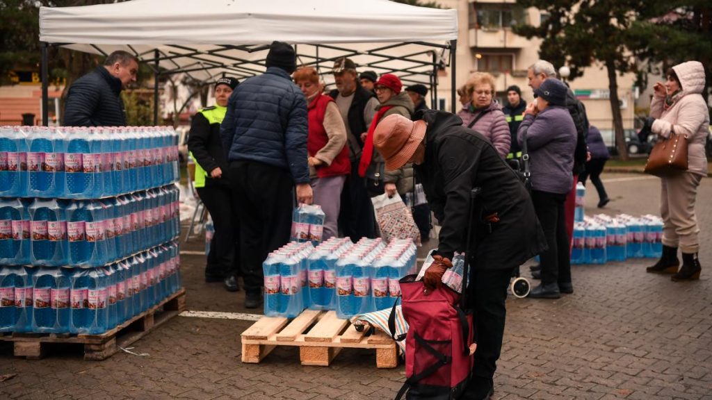 Criza apei nu s a terminat livrari reduse dupa sarbatori