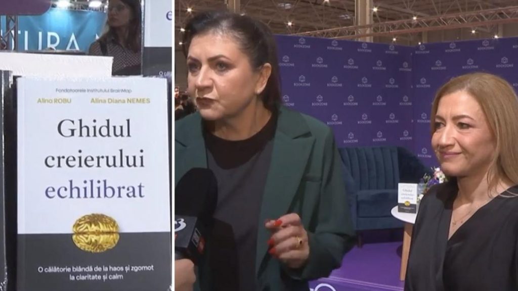 „Ghidul creierului echilibrat”, de Alina Robu și Diana Nemeș, este o carte așteptată la Târgul Gaudeamus. Ghidul creierului echilibrat de Alina Robu si Diana Nemes este o carte asteptata la Targul Gaudeamus