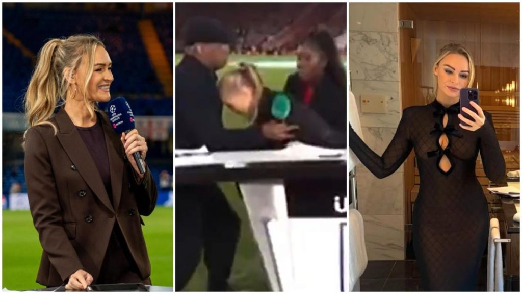 Laura Woods leșină în direct înainte de meci Laura Woods lesina in direct inainte de meci