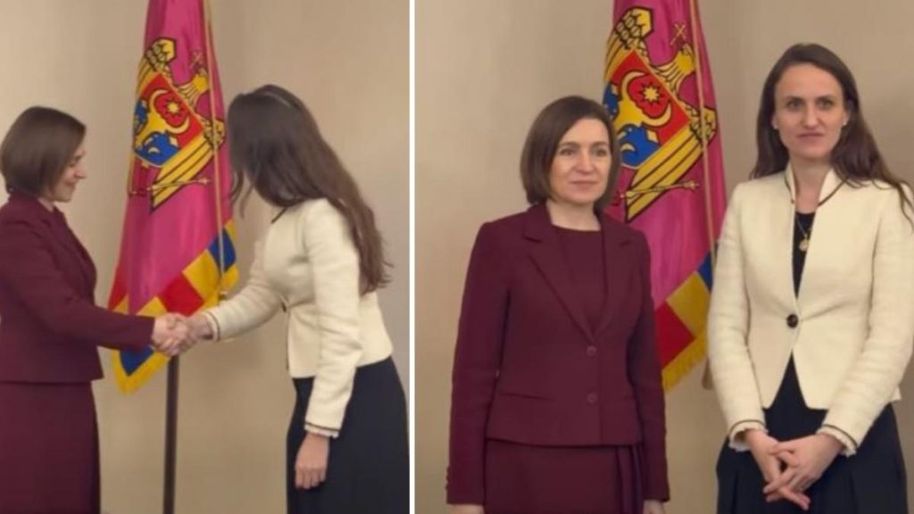 Maia Sandu a avut o intrevedere cu Oana Toiu la Chisinau
