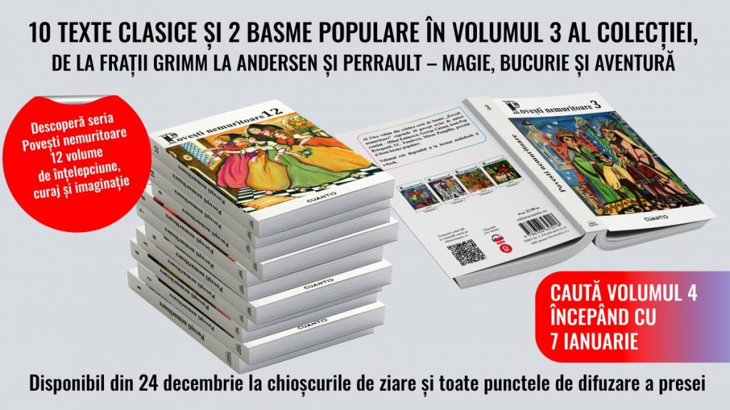 Povești nemuritoare – redescoperă basmele românești volumul 3 Povesti nemuritoare redescopera basmele romanesti volumul 3