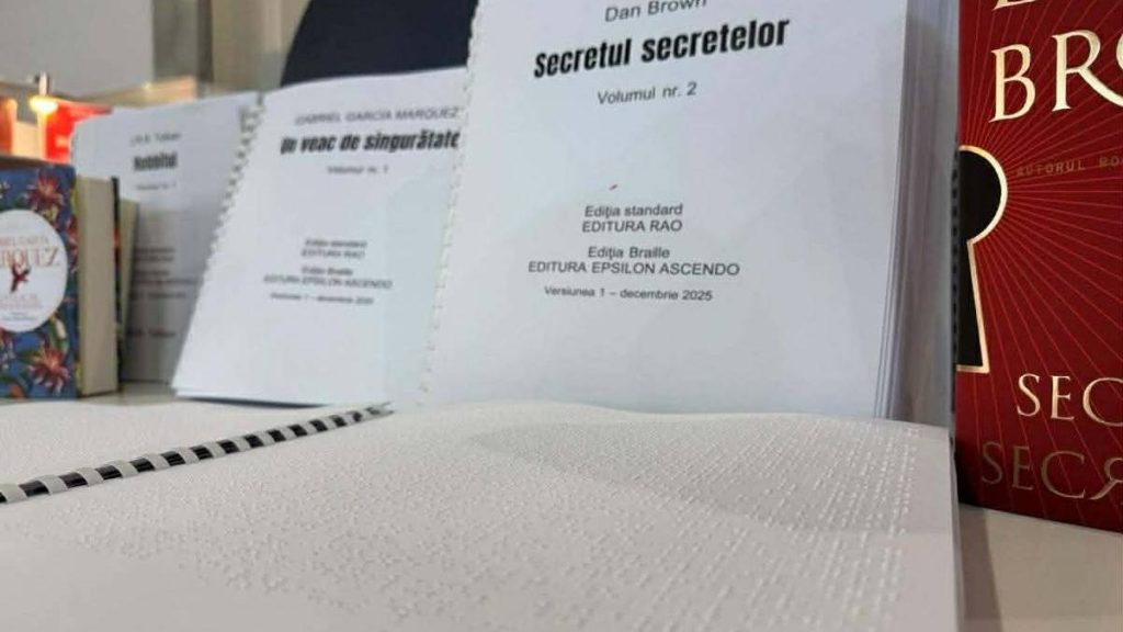 Revoluția Braille la Gaudeamus: o carte pentru nevăzători Revolutia Braille la Gaudeamus o carte pentru nevazatori
