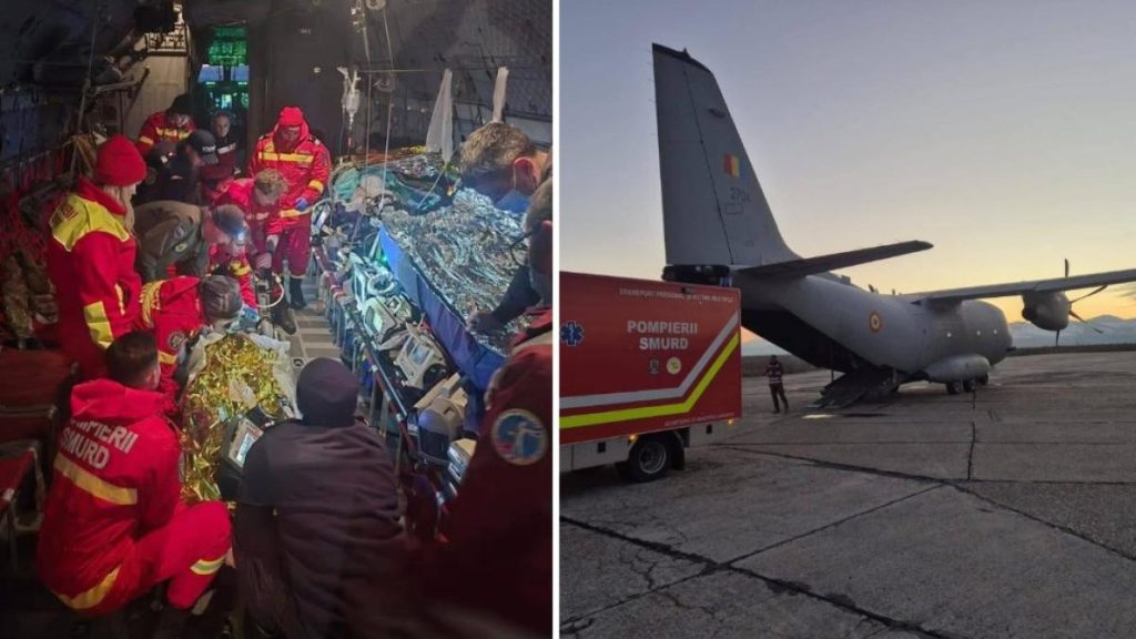 Rogobete: Victimele exploziei din Oneşti transferate în Belgia Rogobete Victimele exploziei din Onesti transferate in Belgia