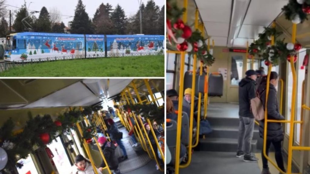 STB aduce magia Crăciunului în transportul public STB aduce magia Craciunului in transportul public