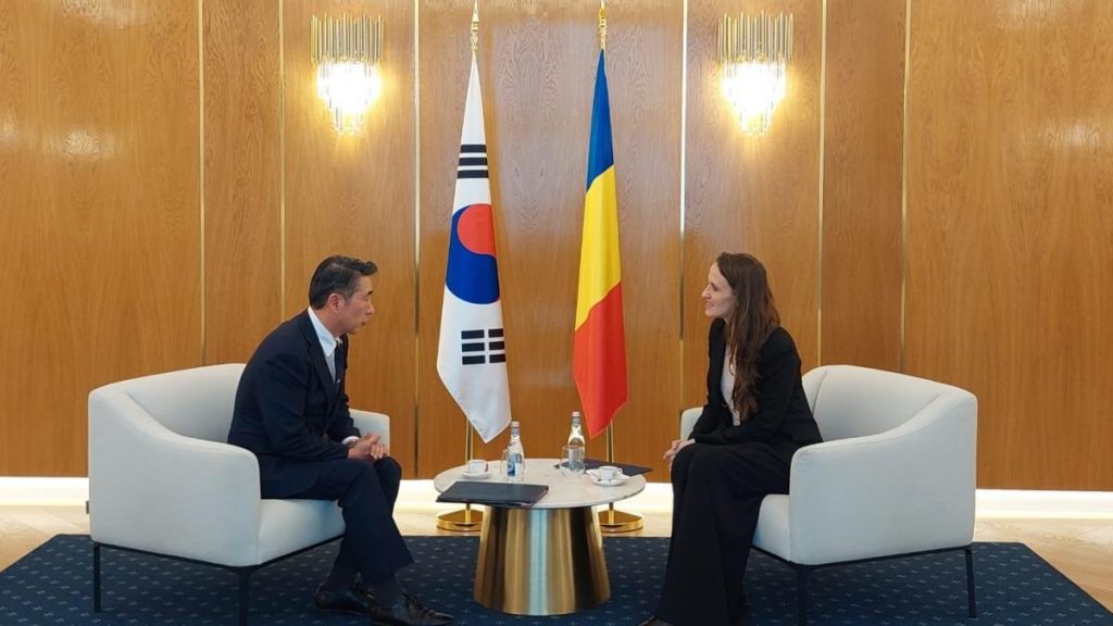 Toiu si ambasadorul sudcoreean au discutat despre Parteneriatul Strategic