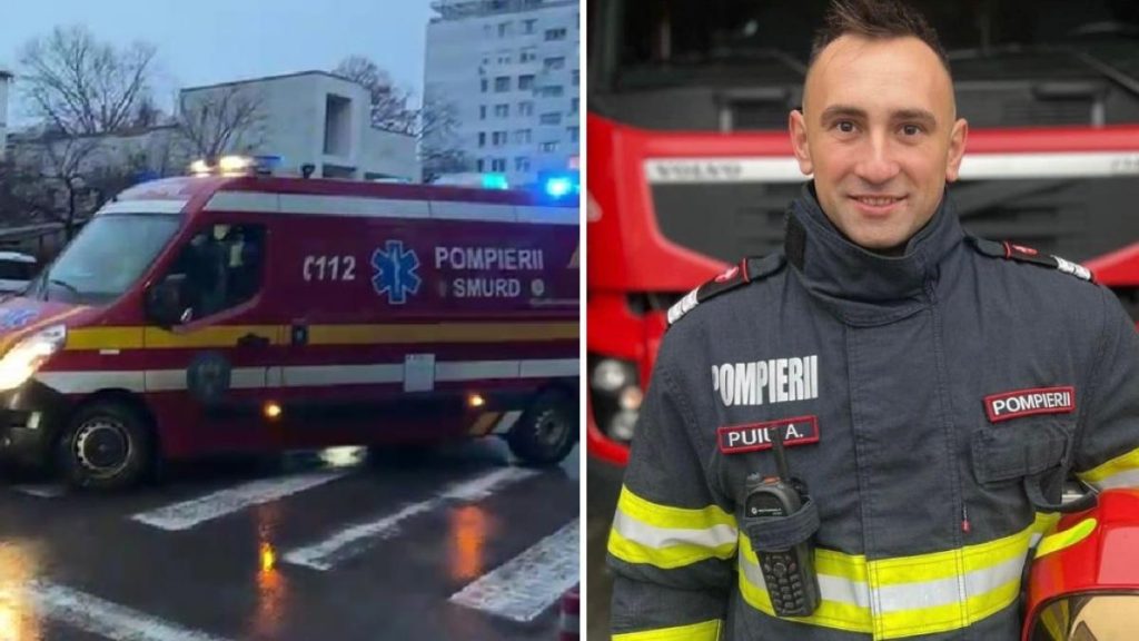 Un pompier din Botoșani, erou de ziua lui Un pompier din Botosani erou de ziua lui