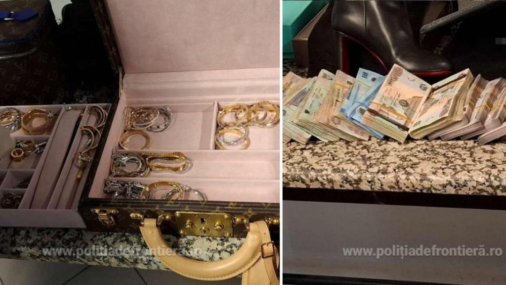 Captura urias la aeroportul Otopeni teancuri cu bani bijuterii i ceasuri de lux