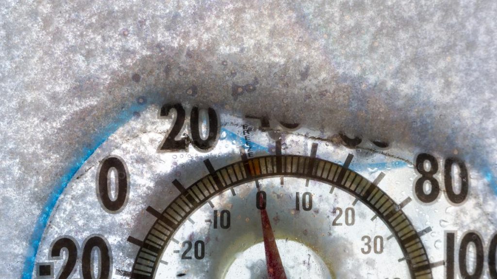 Ger extrem n Romania Temperaturile scad pana la 18 grade