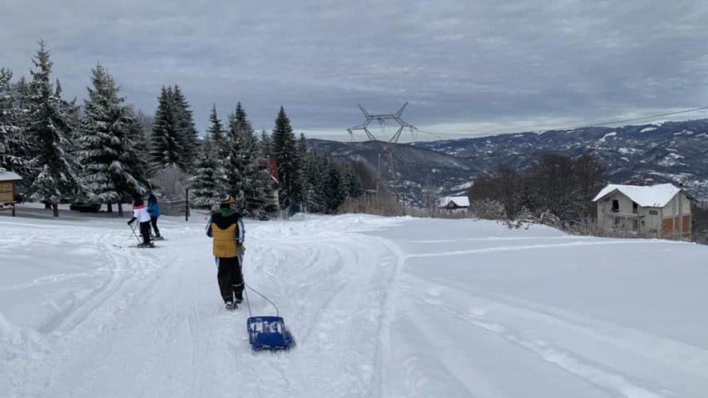 Risc crescut de avalanse in Masivul Vlcan