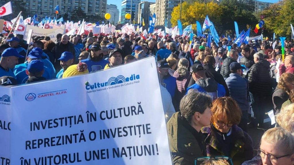 Salariile sunt nedemne Nu exista dialog Proteste in muzee