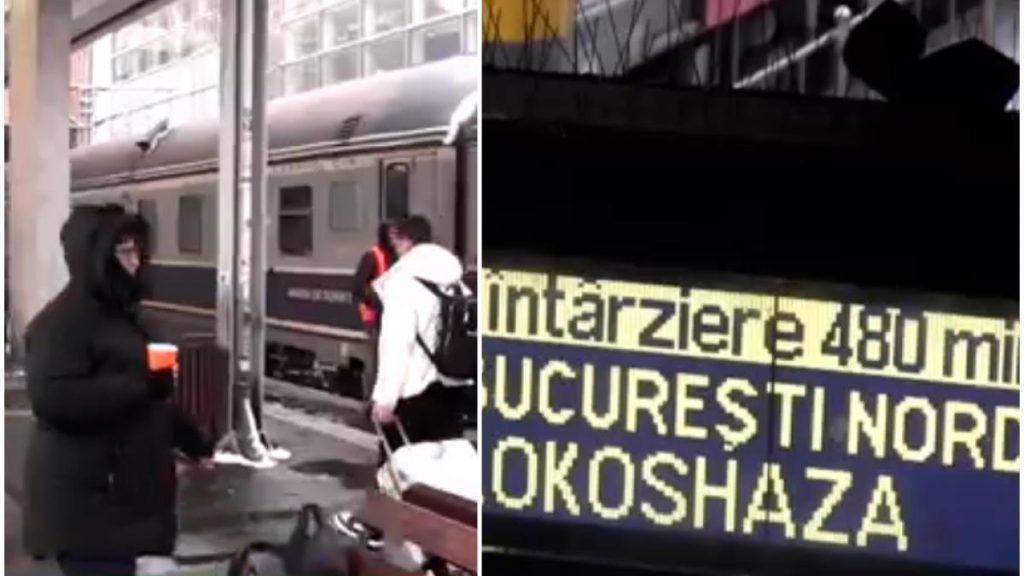 Trenurile au plecat cu 460 de minute intarziere