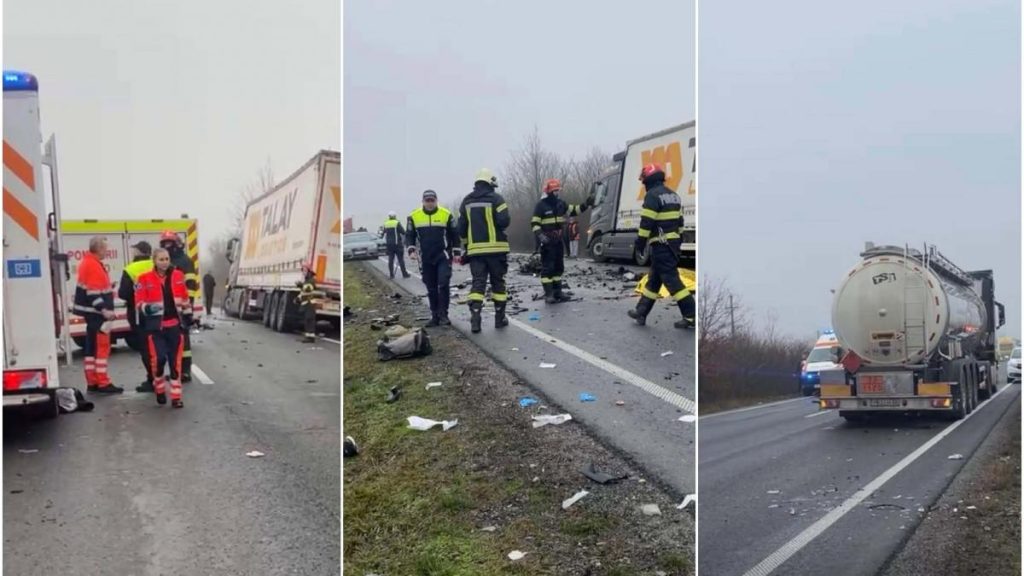 Accident grav pe E70: șase persoane au decedat, alte nouă primesc îngrijiri medicale. Traficul în… accident grav pe e70 sase persoane au decedat alte noua primesc ingrijiri medicale traficul in