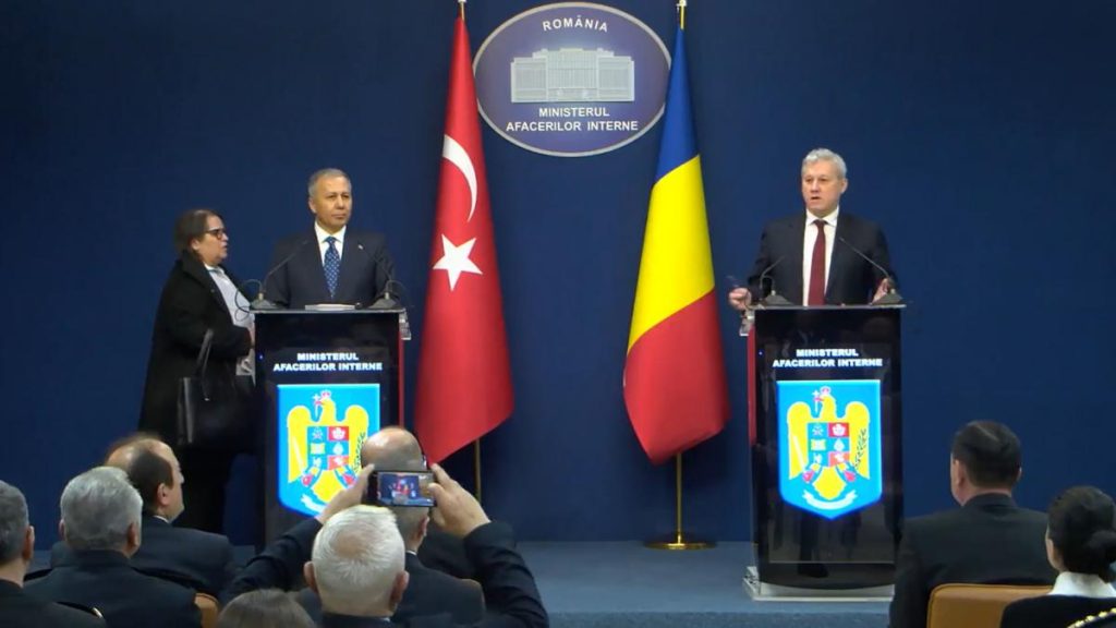 prima vizita a unui ministru de interne din turcia
