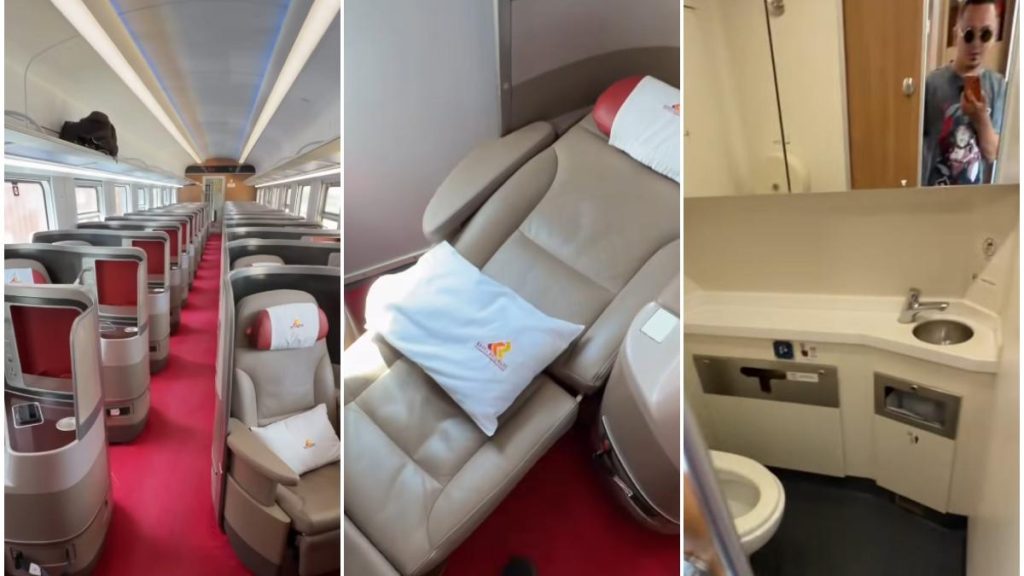 Acesta nu este un avion de clasa intai ci un tren din Africa un vlogger roman a calatorit cu trenul in