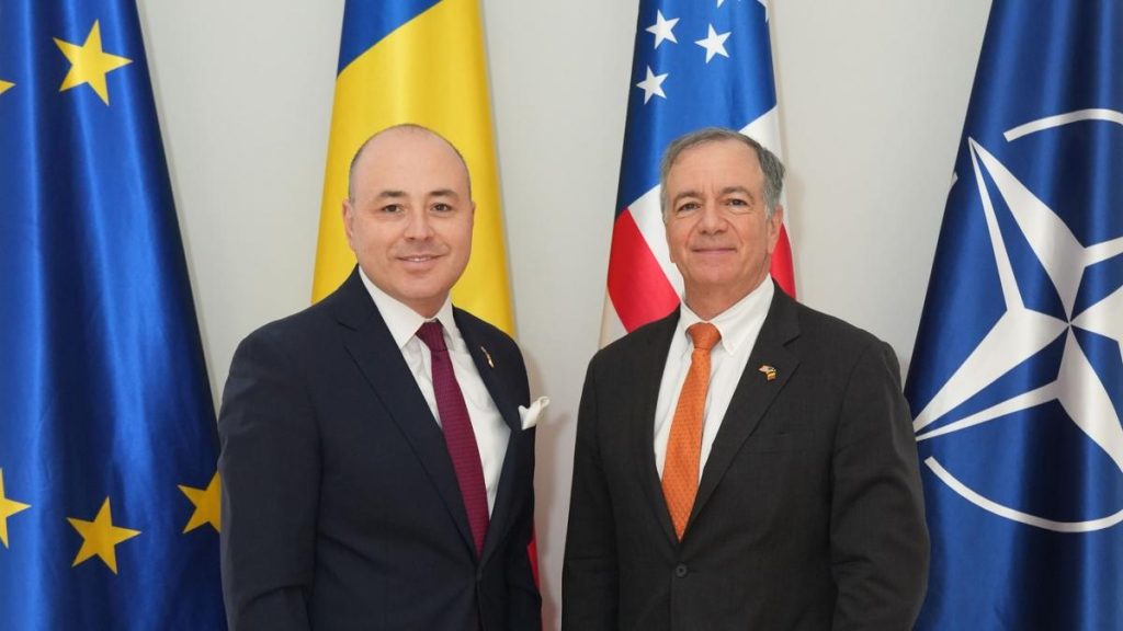 Andrei Muraru ntalnire oficiala cu Ambasadorul SUA numit in Romania Relatia bilaterala