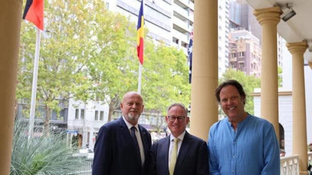Charlie Ottley a reprezentat România la un eveniment organizat de Ambasada României în Australia:… Charlie Ottley a reprezentat Romania la un eveniment organizat de Ambasada Romaniei in Australia