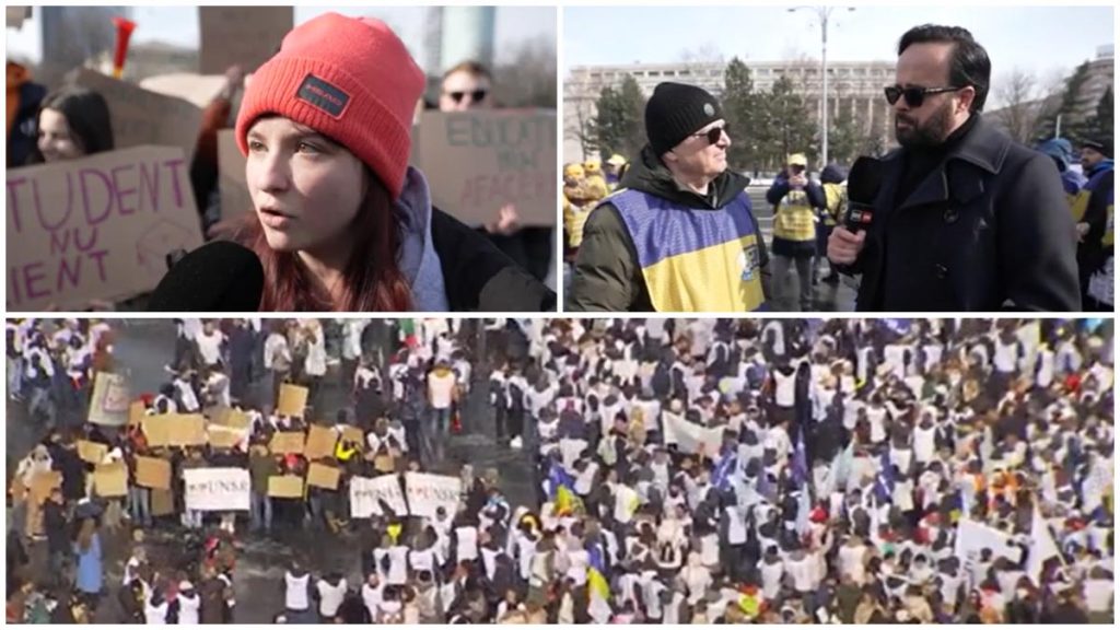 Val de critici pentru Bolojan din partea profesorilor si elevilor Mai puini bani pentru educatie inseamna