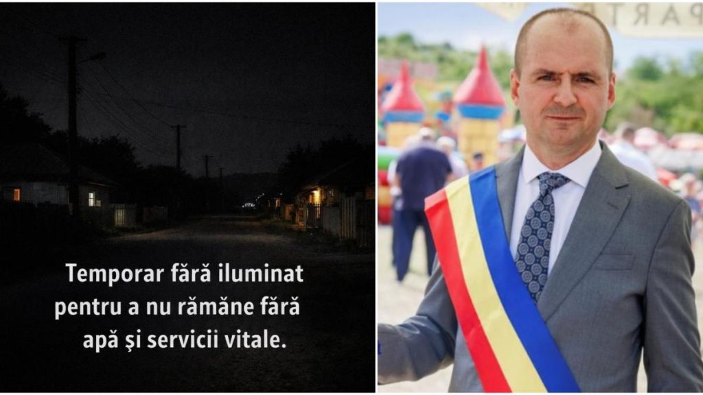Vinderei este a doua comuna din Vaslui care suspende iluminatul public din cauza lipsurilor financiare