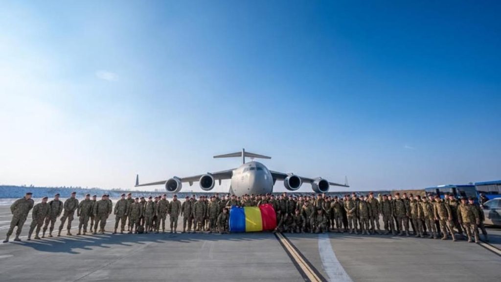 Cei 117 militari romani din Irak s au intors in tara MApN Au fost transportati in Turcia si Germania