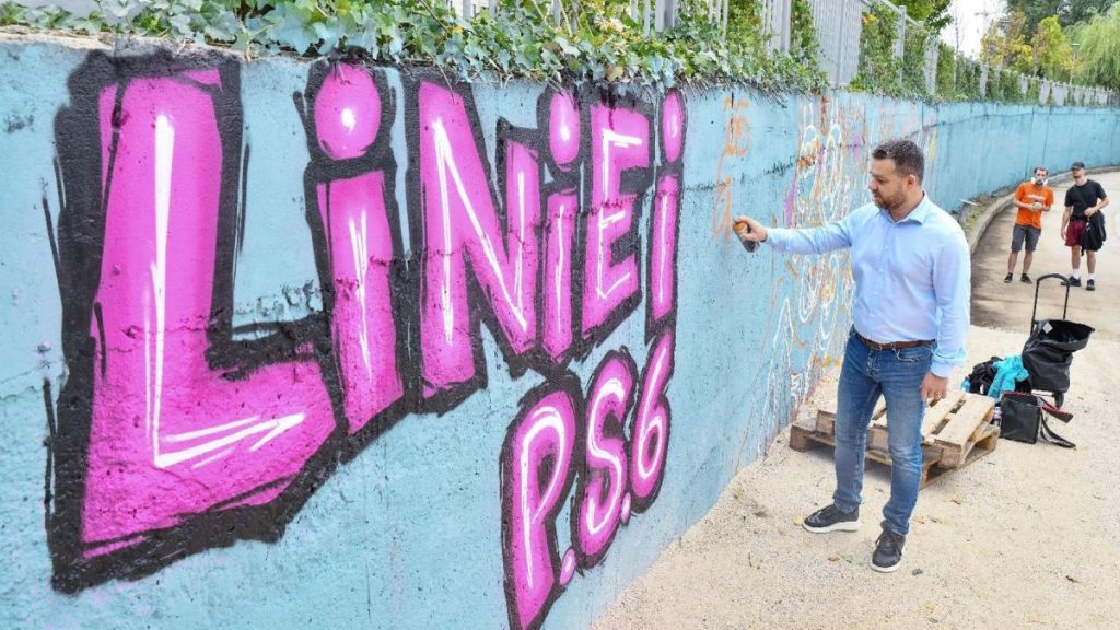 Ciprian Ciucu Invit autorii de graffiti sa gasim locuri unde sa se poata exprima nu