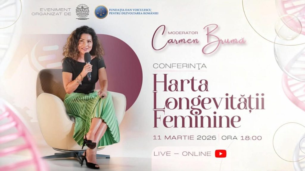 „Harta Longevității Femeiești: O dezbatere despre sănătatea femeilor și medicina personalizată…” Harta Longevitatii Femeiesti O dezbatere despre sanatatea femeilor si medicina personalizata