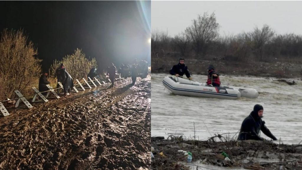 Inundatii in Moldova O persoana a fost salvata dupa o viitura pe raul Putna Drumuri afectate de
