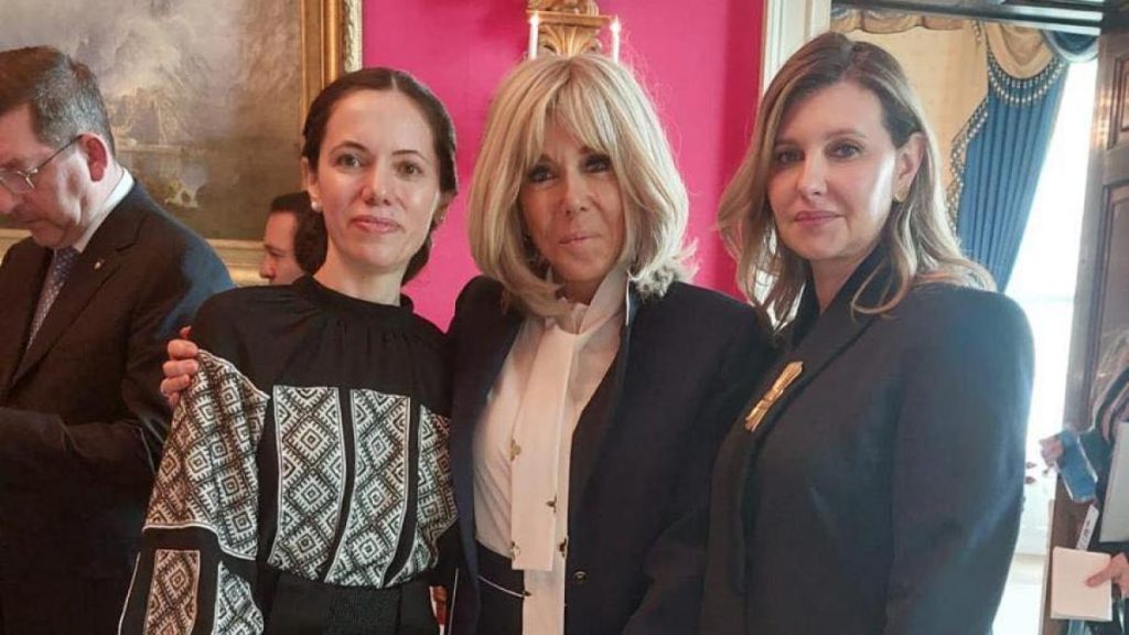 Mirabela Grădinaru, împreună cu Brigitte Macron și Olena Zelenska la Casa Albă Mirabela Grdinaru impreuna cu Brigitte Macron si Olena Zelenska la Casa Alba