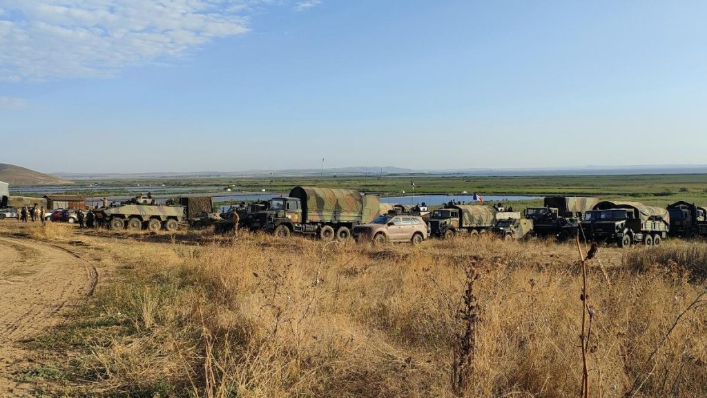 Navigația pe brațul Măcin al Dunării, suspendată timp de două zile pentru instructaj militar. Alte două… Navigatia pe bratul Macin al Dunarii suspendata timp de doua zile pentru instructaj militar Alte doua