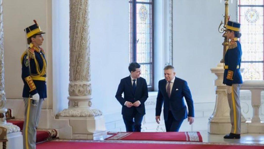 Robert Fico a avut o întâlnire oficială cu Nicușor Dan la Palatul Cotroceni. Ce au discutat? Robert Fico a avut o intalnire oficiala cu Nicusor Dan la Palatul Cotroceni Ce au discutat