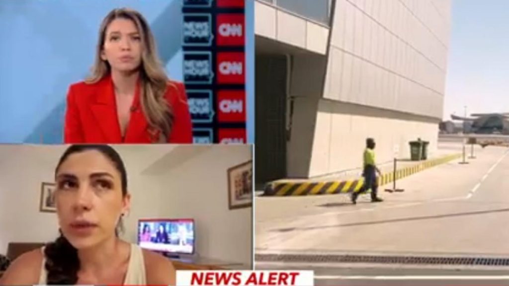 Romanca prinsa in Dubai Am primit o alerta pe telefon cu privire la o amenintare de atac cu racheta ne aflam in