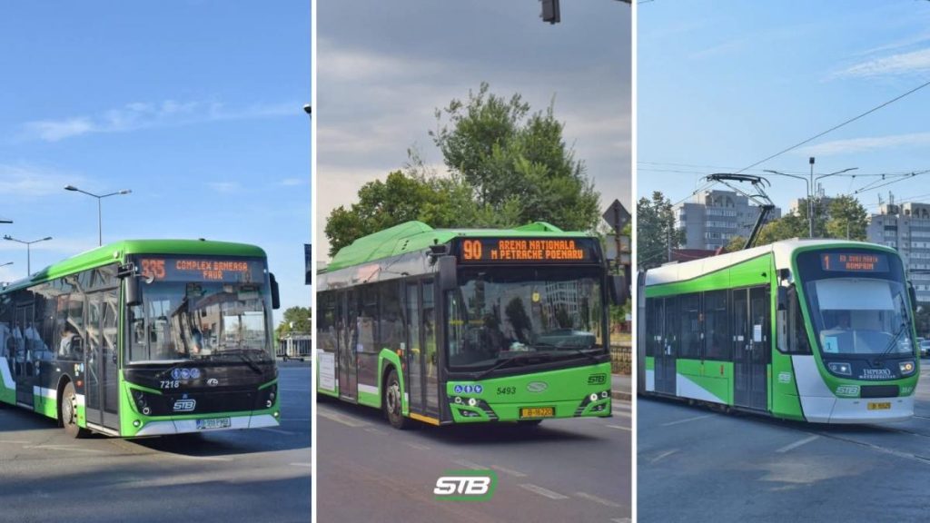 STB reorganizeaza transportul public in Bucuresti dupa reluarea circulatiei tramvaiului 5 Trasee modificate