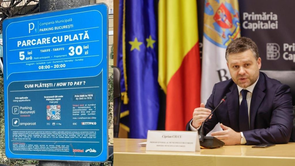ciprian ciucu doreste sa elimine toate gratuitatile pentru parcarile albastre din bucuresti