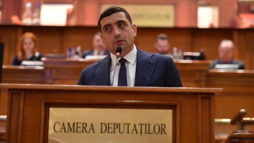 mesaj amenintator al lui george simion din parlament pentru ambasadorul sua atata timp cat suntem inca pe