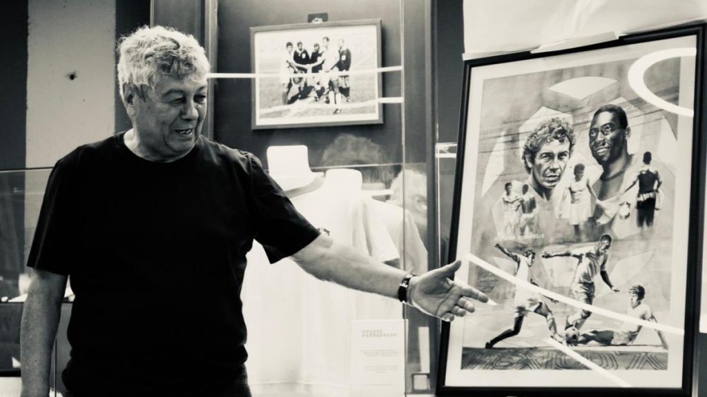 Colecia personal a lui Mircea Lucescu a fost expus la Muzeul Fotbalului Tricourile lui Messi i