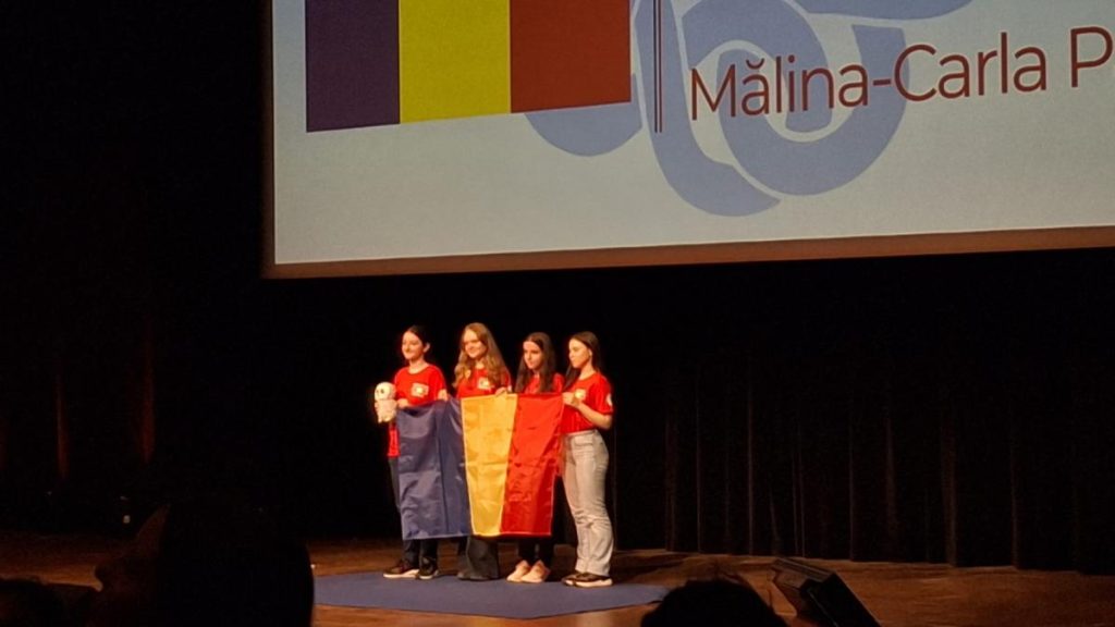 Elevele din Romania au castigat Locul I in Europa la Olimpiada de Matematica pentru fete Au fost 247 de