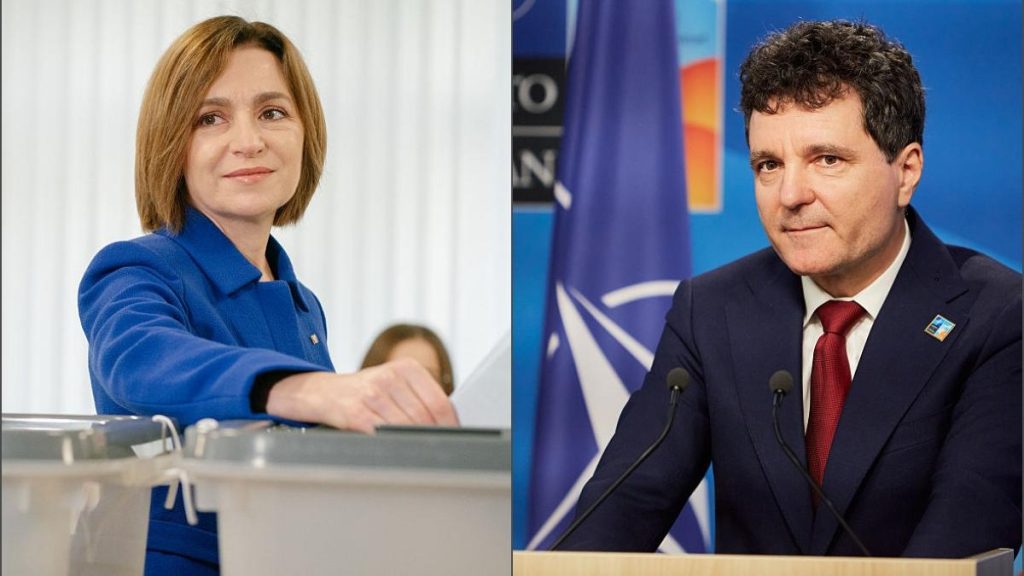 Maia Sandu: Reunificarea cu România ar facilita o integrare mai rapidă a Moldovei în UE. Nicușor Dan:… Maia Sandu Reunificarea cu Romania ar facilita o integrare mai rapida a Moldovei in UE Nicusor Dan