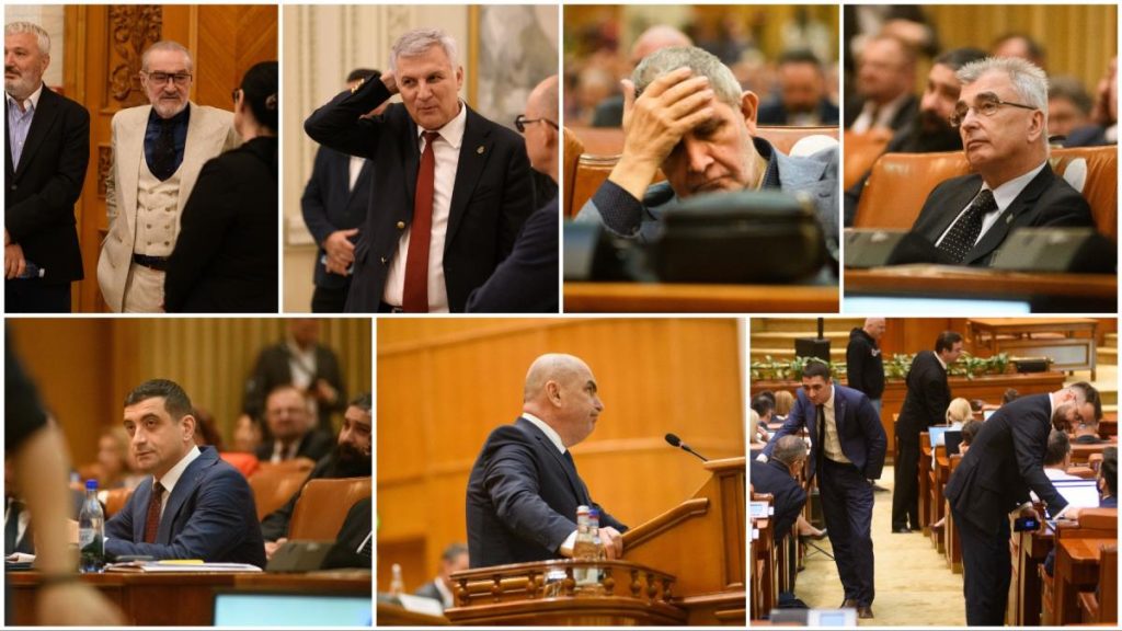 Imagini din culisele Parlamentului, de la votul moțiunii împotriva Guvernului Bolojan. Ce nu s-a văzut la… Imagini din culisele Parlamentului de la votul motiunii impotriva Guvernului Bolojan Ce nu s a vazut la