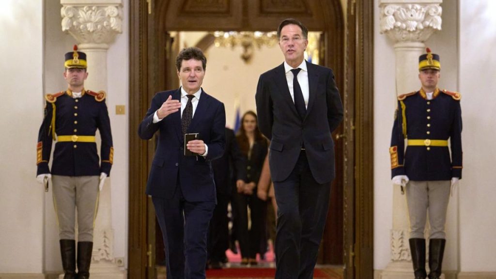 Mark Rutte si Volodimir Zelenski participa la Bucuresti la summitul B9 organizat de Nicusor Dan 1