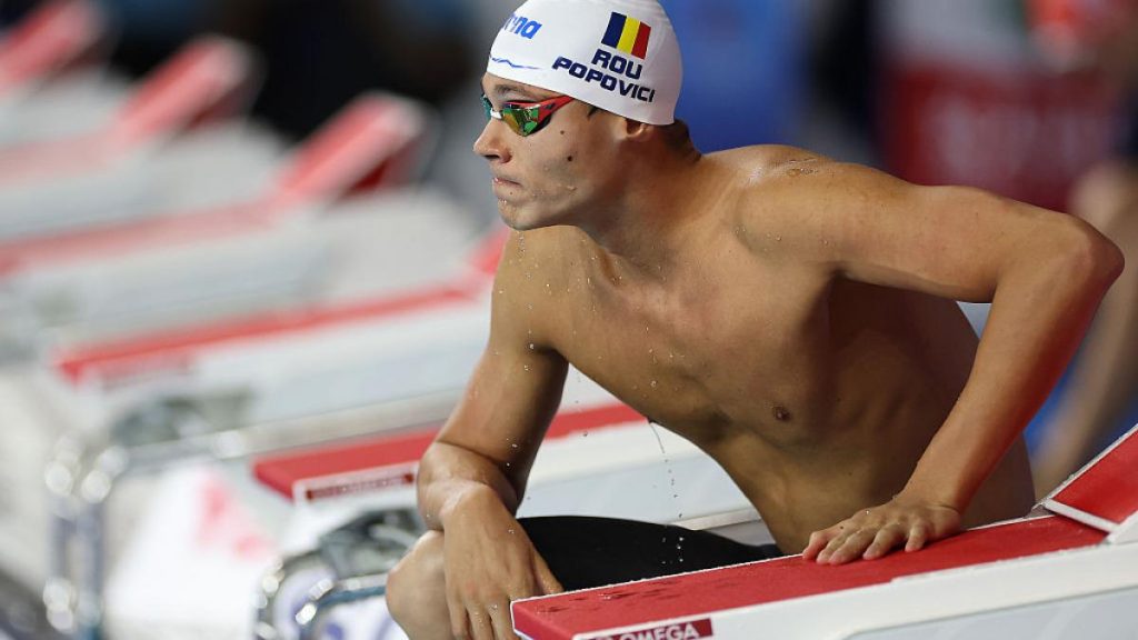 David Popovici a obținut victoria la proba de 100 m liber, în cadrul Trofeului internațional Settecolli de la Roma. David Popovici a obtinut victoria la proba de 100 m liber in cadrul Trofeului international Settecolli de la Roma