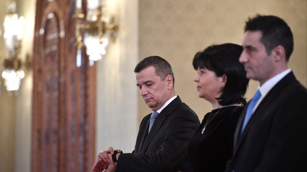 Grindeanu afirma ca a fost de acord cu varianta de guvern formata din PSD PNL si UDMR